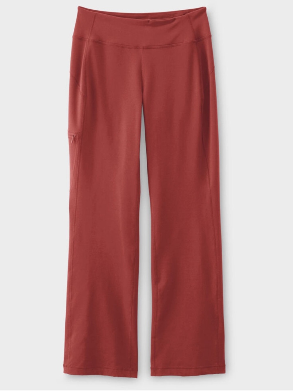 Duluth Trading noga supplex Wide-Leg Pants in Brick Red women’s lg 31